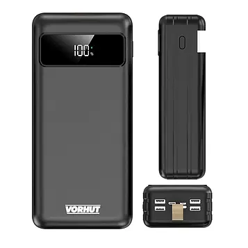 Повербанк швидка зарядка 30000mAh VORHUT