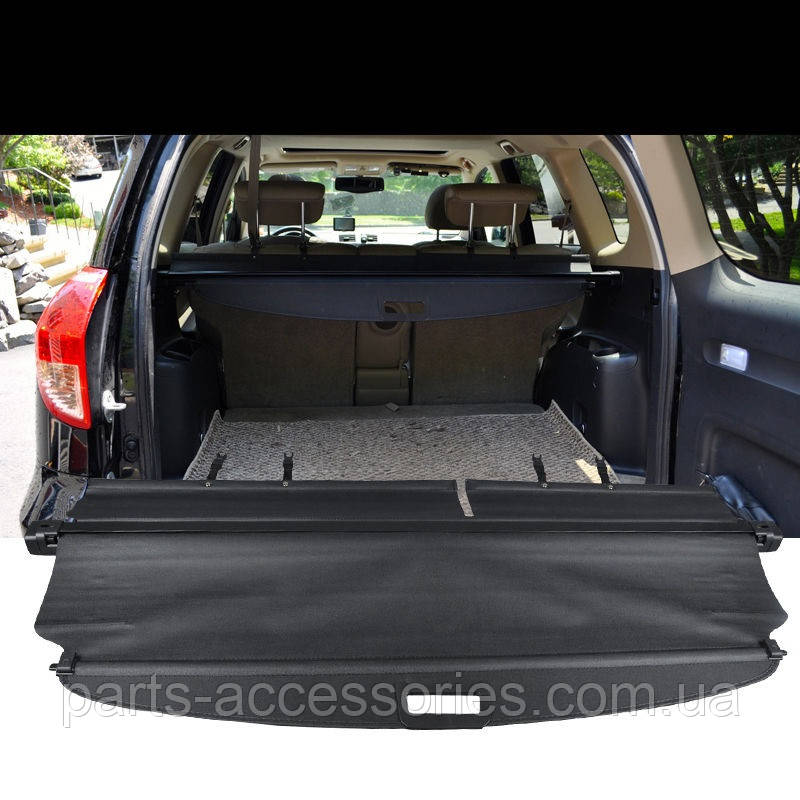 Toyota RAV4 2006-2012 Чорна полиця шторка в багажник Нова, фото 1