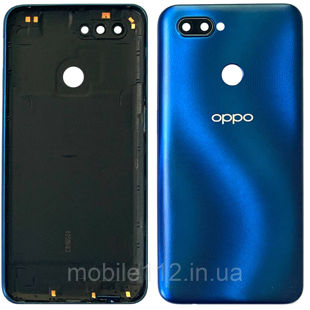 Задня кришка Oppo A12s суміст. с Oppo A12 CPH2083 CPH2077 синя
