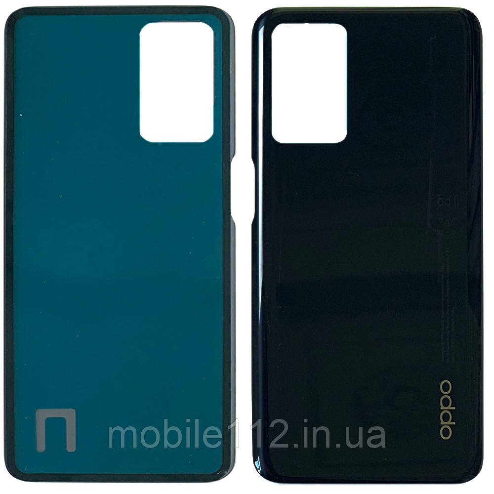 Задня кришка Oppo A16, Oppo A16s чорна оригінал Китай