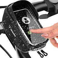 Велосумка на руль ISO TRADE 14206 сумка для велосипеда рама смартфон до 6.5" водонепроницаемая 1.5 л Польша!
