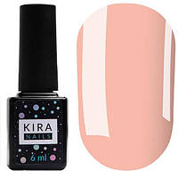 Гель-лак Kira Nails №006 (розово-персиковый для френча, эмаль), 6 мл