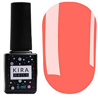 Гель-лак Kira Nails №018 (светлый коралловый, эмаль), 6 мл