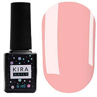 Гель-лак Kira Nails №112 (розово-бежевый, эмаль), 6 мл