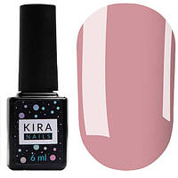 Гель-лак Kira Nails №118 (розово-шоколадный, эмаль), 6 мл