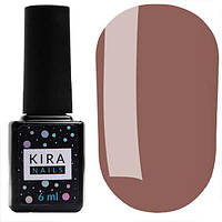 Гель-лак Kira Nails №170 (молочный шоколад, эмаль), 6 мл