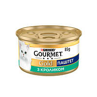 Gourmet Gold паштет для кошек с кроликом, 85 г 85 г