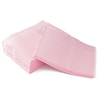 Салфетки ламинированные 25 шт, розовые