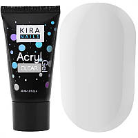 Kira Nails Acryl Gel Clear, 30 г