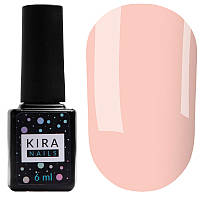 Kira Nails Color Base 001 (розовый нюд), 6 мл