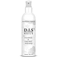 DIS Cleanser & Nail Prep 2 in 1 - засіб для знежирення та зняття липкого шару, 240 мл