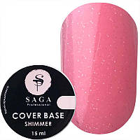 SAGA Cover Base Shimmer 04, 15 мл