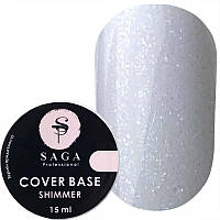 SAGA Cover Base Shimmer 011, 15 мл