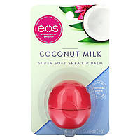 Бальзам для губ "Кокосове молоко" EOS Visibly Soft Coconut Milk Lip Balm