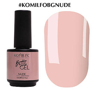 Komilfo Bottle Gel Nude з пензликом, 15 мл