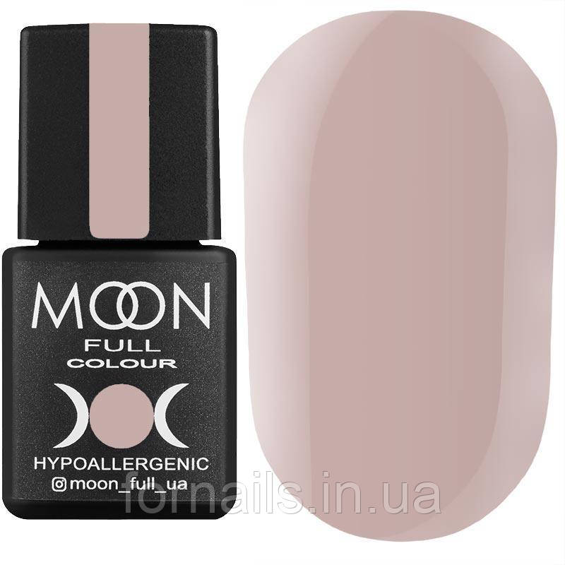 Гель-лак MOON FULL color Gel polish №103 (темно-бежевий, емаль), 8 мл