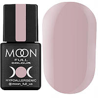 Гель-лак MOON FULL color Gel polish №104 (холодный бледно-розовый, эмаль), 8 мл