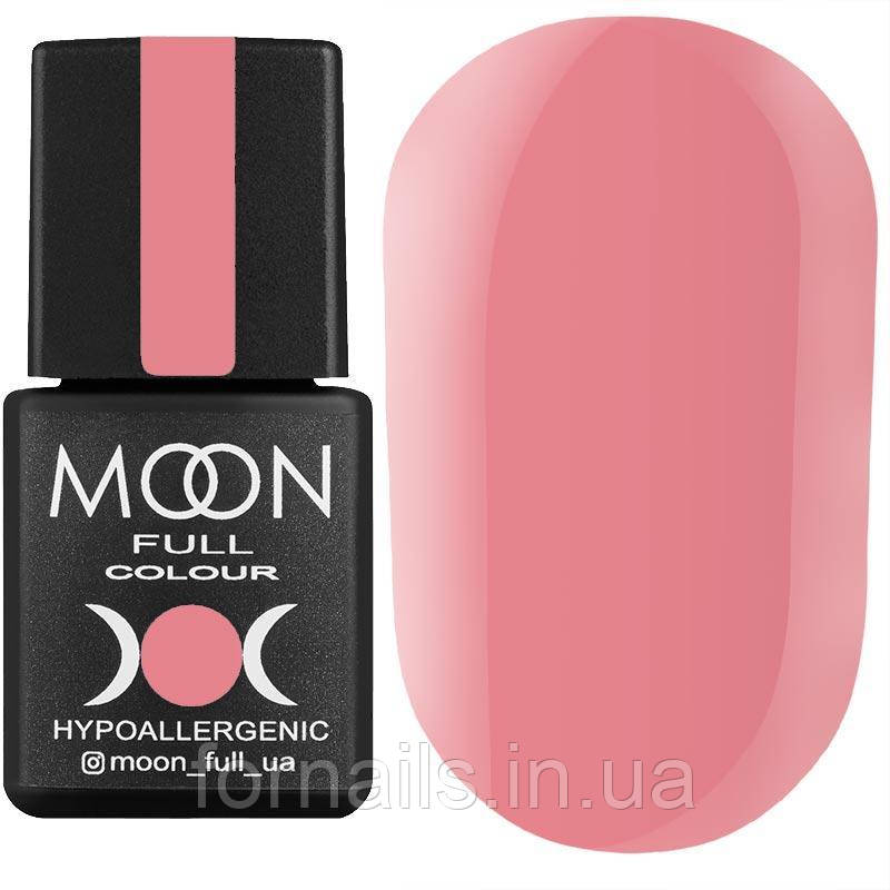 Гель-лак MOON FULL color Gel polish №108 (теплий рожевий, емаль), 8 мл