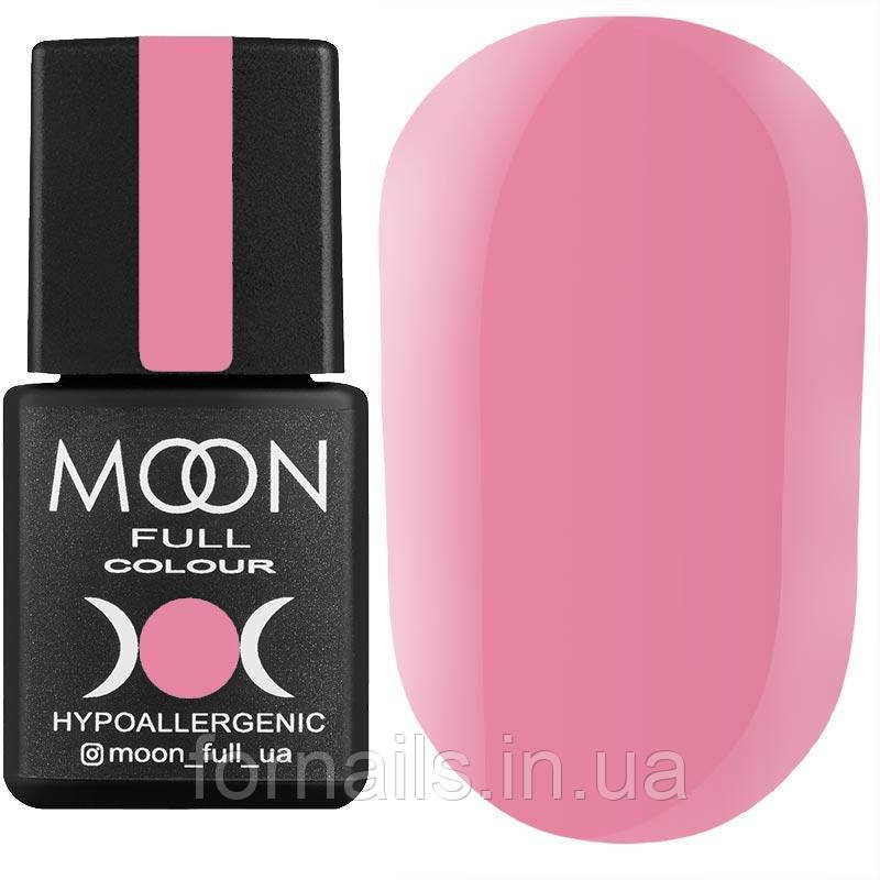Гель-лак MOON FULL color Gel polish №119 (світло-рожевий, емаль), 8 мл