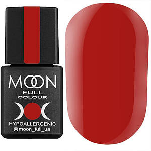 Гель-лак MOON FULL color Gel polish №138 (полунично-червоний, емаль), 8 мл