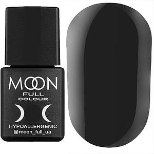 Гель-лак MOON FULL color Gel polish №152 (темно-сірий, емаль), 8 мл