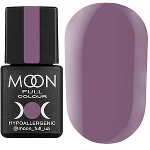 Гель-лак MOON FULL color Gel polish №159 (пастельний фіолетовий, емаль), 8 мл