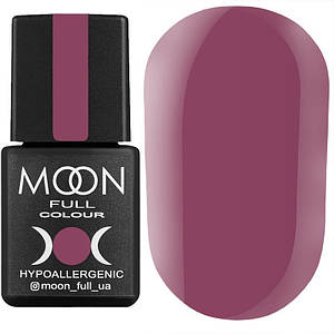 Гель-лак MOON FULL color Gel polish №165 (геліотроп бузковий, емаль), 8 мл