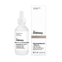 60 мл Сироватка для обличчя з ніацинамідом і цинком The Ordinary Niacinamide 10% + Zinc PCA 1%, 60 мл