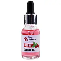 Molekula Cuticule Oil Berry - масло для кутикулы, земляника, 15 мл