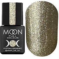 Гель-лак MOON FULL color Gel polish №329 (серебристо-жемчужный шиммерный), 8 мл