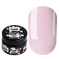 Kira Nails Acryl Gel Glitter Pink, 15 г