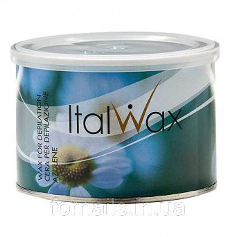 ItalWax Віск для депіляції у банці, Азулен, 400 мл