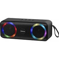 Акустическая система 1.0 Defender Q1 10W Light/BT/FM/USB/TF/AUX Black