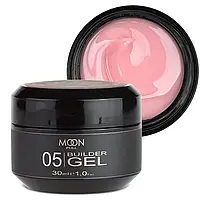 Гель моделирующий MOON FULL Builder Gel 05, натуральный розовый, 30 мл