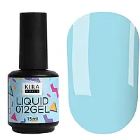 Kira Nails Liquid Gel 012 (голубой), 15 мл