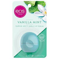 Бальзам для губ "Ванільна м'ята" EOS Visibly Soft Lip Balm Vanilla Mint