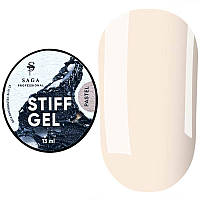 SAGA professional STIFF Gel гель-желе Pastel №02, 13 мл