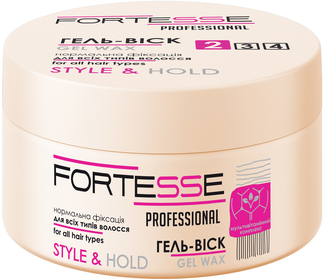 Гель-віск для волосся  Acme FORTESSE PRO  STYLE нормальної  фіксації, 75мл (4820197000876)