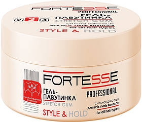 Гель-павутинка для волосся сильної фіксації Acme-Professional Fortesse Pro Pro Style 75 мл (4820197000852)
