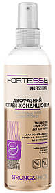 Спрей-кондиціонер Fortesse Pro Strong & Thick для ослабленого волосся 250 мл (4823115501554)