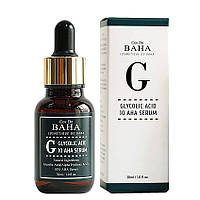Гліколева сироватка для обличчя Cos De Baha 10% Glycolic Serum Gel Peel AHA, 30 мл