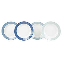Набір тарілок Gimex Deep Plate Colour 4 Pieces 4 Person Sky (6910101) оригінал DAS302008
