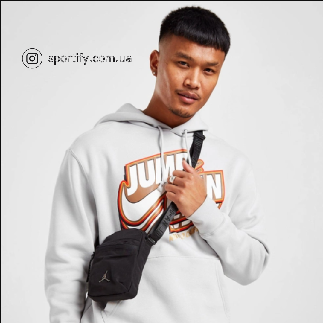 Месенджер nike air jordan сумка через плече бананка