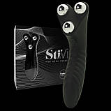 Вібратор для пар StiVi - The Real Threat Partner Vibrator - Black, фото 10