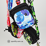 Месенджер bape барсетка bathing ape сумка через плече бейп бананка, фото 9