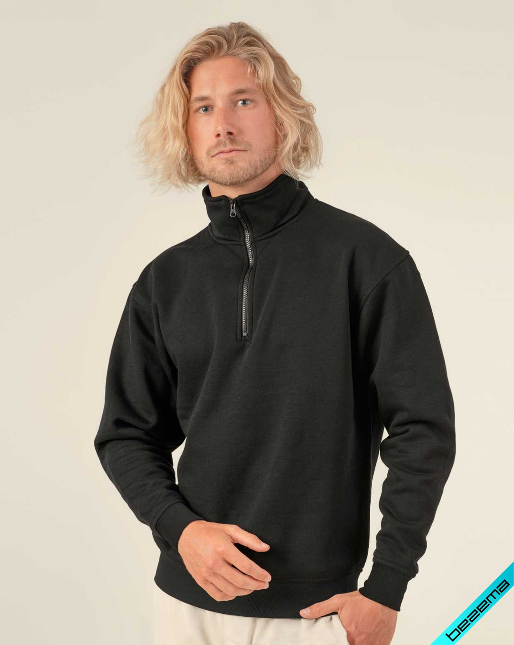 Чоловіча толстовка Half Zip Sweatshirt JHK SWRAZIP, фото 1
