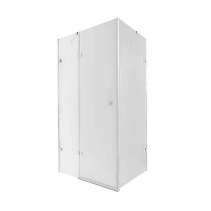 Душова кабіна Qtap Capricorn CRM10128RC6 120x80 см, скло Clear 6 мм, покриття CalcLess без піддона, фото 2