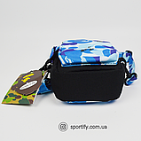 Месенджер bape барсетка bathing ape сумка через плече бейп бананка, фото 5