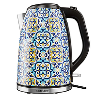 Чайник SWKP 3100 A1 із нержавіючої сталі 3100 Вт Silver Crest Kettle 1.7