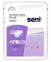 Подгузники для взрослых Super Seni Plus Large 100-150 см 30шт